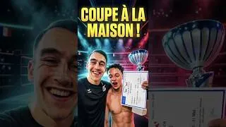 Miniature : Il avait 300g de trop. Il GAGNE ! 🤯👇 #champion  #coupedefrance  #kickboxing  #vlogsport #victoire