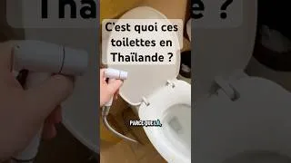 Miniature : Pourquoi personne ne parle des toilettes en Thaïlande ? 😭 #thaïlande #humour #voyage