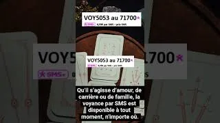 Miniature : Des questions sur votre avenir  La voyance par SMS a les réponses #shorts