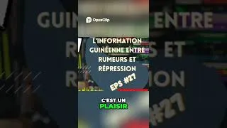 Miniature : Guinée 2026  Information Accessible Mais Menacée