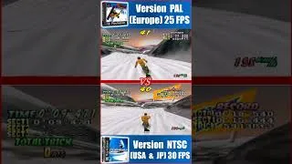 Miniature : COOL BOARDERS 2 - COMPARAISON (VERSION PAL) [EUR] VS (VERSION NTSC) [US & JAP]