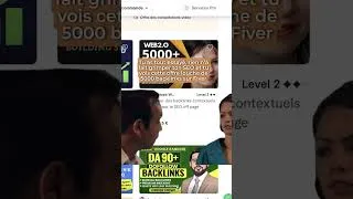 Miniature : 5000 Backlinks #SEO sur fiverr
