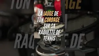 Miniature : La jauge de ton cordage sur ta raquette de tennis #shorts