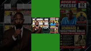 Miniature : Revue de Presse Guinéenne du 02 Juin 2026| Hommage à Souleymane Diallo, Bâtisseur de la Presse Libre