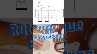 Miniature : Rythmique BLUES fingerpicking