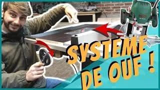 Miniature : Défonceuse sous Table (Bosch 1400 ace)