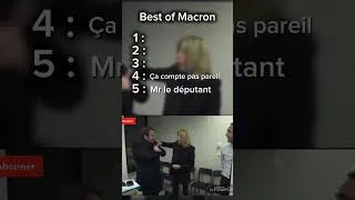 Miniature : MACRON BEST MOMENTS #humour  #emmanuelmacron #president