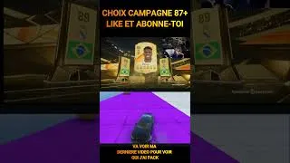 Miniature : CHOIX CAMPAGNE 87+ ! #eafc24 #fc24 #ultimateteam #tending #youtubeshorts #youtube