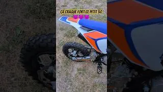 Miniature : Varman 50 SX, ça craque ! #foryou #pourtoi #h4ckmore #hkm #ktm #varman #hackmore #pitracing