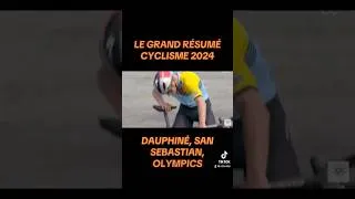 Miniature : LE GRAND RÉSUMÉ CYCLISME (DAUPHINÉ SAN SEBASTIAN OLYMPICS) #cyclisme #cycling #olympics #evenepoel