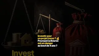 Miniature : Investir pour un projet immo ? 💰 Pourquoi la Bourse est en danger au bout de 4 ans ?