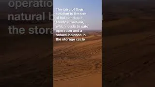 Miniature : ⌛️Polar Night ENergy ⚡️heat storage system sand based