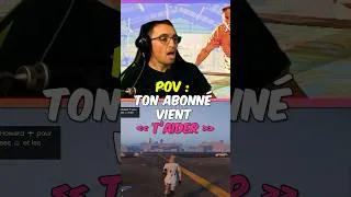 Miniature : QUAND TON ABONNÉ VIENT « T’AIDER » SUR GTA ONLINE 💀#shorts