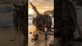Miniature : Transforming a giant abanded shipwreck into a luxury cabin