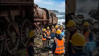 Miniature : Turning a Massive Rusted Train into a Giant Submarine