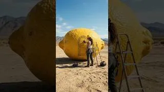 Miniature : Building a swimming pool inside a giant lemon