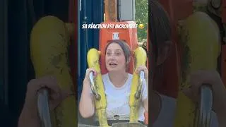 Miniature : Sa réaction est INCROYABLE ! 😂 #bellewaerde #parcdattractions #themepark #drôle
