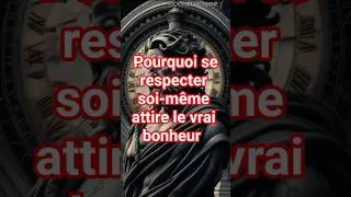 Miniature :  6 façons puissantes de te respecter et reprendre le contrôle de ta vie . #motivation #stoicism