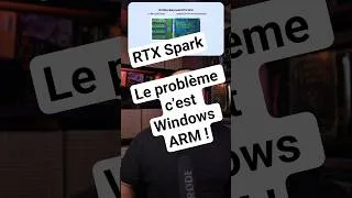 Miniature : le problème de RTX Spark, c’est Prism! #Nvidia #Gaming #RTX #Windows