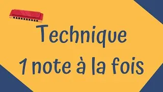 Miniature : #short - Toutes les notes naturelles de l'harmonica - soufflées & aspirées - 1 seule note à la fois