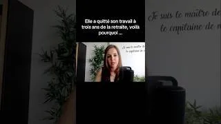 Miniature : Elle a quitté son travail à 3 ans de la retraite … voilà pourquoi #missiondevie #reconversion