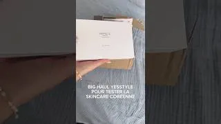 Miniature : 1er haul de kbeauty 💆🏼‍♀️ -5% avec le code parainage HELENE5 sur @yesstyle *solaires offerts