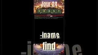 Miniature : 🎄 Jour 24 : Retrouver un fichier perdu ? Découvre find ! #linux #calendrierdelavent