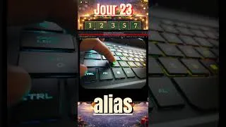 Miniature : 🎄 Jour 23 : Créer tes propres commandes ? Découvre alias ! #linux #calendrierdelavent