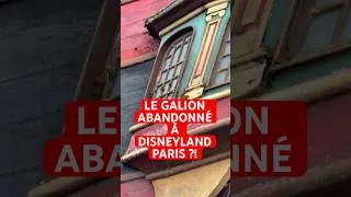 Miniature : J’ai été voir l’état du Galion à Adventureland et en effet c’est assez alarmant 👀 #disneylandparis