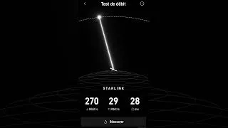 Miniature : High speed connexion starlink #starlink #internet #spacex