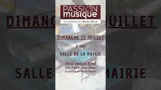 Miniature : Séance musicale 12 juillet piano
