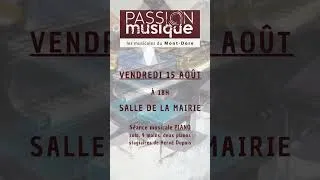 Miniature : Séance musicale 15 août piano
