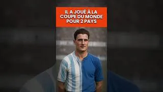 Miniature : ⚽Le 1er joueur a disputer 2 FINALES De COUPE DU MONDE #anecdotes #incroyable #football