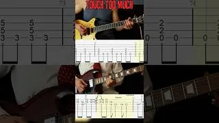 Miniature : AC/DC - Touch Too Much - Malcolm and Angus Young guitar parts