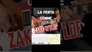 Miniature : Fais sonner la penta comme Zakk Wylde #guitaretuto #guitarlesson #guitarsolo