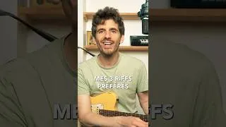 Miniature : Mes 3 riffs préférés à la guitare électrique 🔥🎸