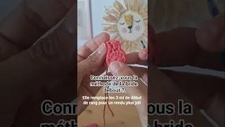 Miniature : Astuce crochet : méthode de la bride debout (standing double crochet) #tutocrochet #crochetfacile