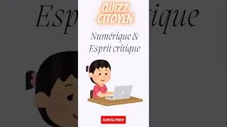 Miniature : Quiz : Numérique et esprit critique #education #numérique #quiz