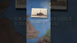 Miniature : La première victime de l'histoire d'une torpille lancée depuis un sous-marin