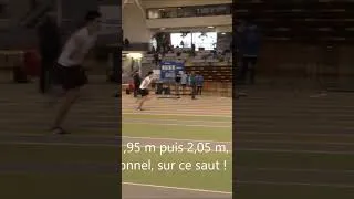 Miniature : Run and Jump !! #sports #juniorathlete #shortsyoutube #highjump #paulmetayer