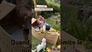 Miniature : Quand un enfant imite le prophète Nûh 🕊️ @HistoiresProphètes