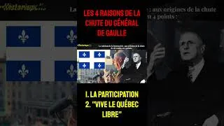 Miniature : Les vraies raisons de la chute du général de Gaulle (1) #histoire #degaulle #usa #israel #quebec