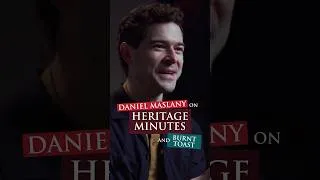 Miniature : Daniel Maslany, I smell burnt toast | Heritage Minutes