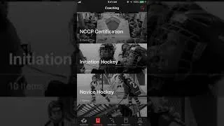 Miniature : Coaching - iOS