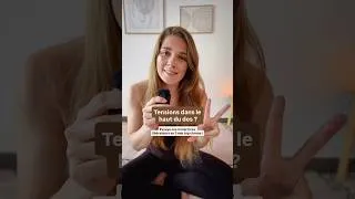 Miniature : 3 exercices pour libérer les tensions du haut du dos en 3 min top chrono 🙋🏼‍♀️ #maldedos #yogados