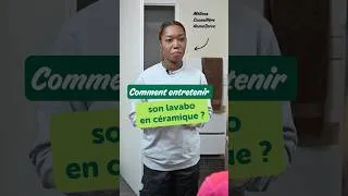 Miniature : Comment nettoyer un lavabo en céramique sans l'abîmer ? #astucesmaison
