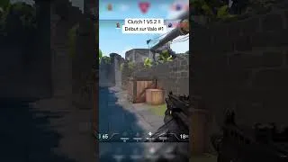 Miniature : Clutch 1 VS 2 !! #valorant #gaming #clutch #esports