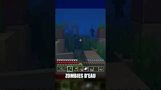 Miniature : Des zombies d'eau dans Minecraft, vraiment ? #Shorts #Minecraft