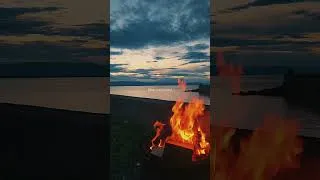 Miniature : This was my view today.         How was yours? #nature #outdoor #panoramic #outdoors #firepit