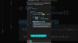 Miniature : C# : écris MOINS de code avec le null coalescing operator (??=)